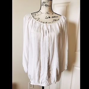 J. Crew Peasant Blouse